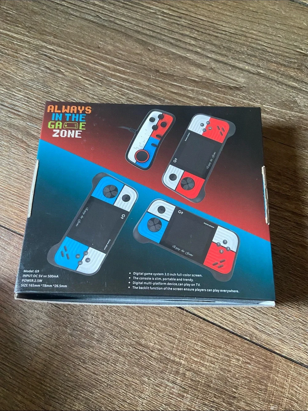 666 Games Handheld Game Console - Red & Blue